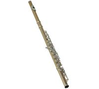 Rendimiento Profesional, Cuerpo Chapado En Oro, Llave Plateada, Flauta De Orificio Cerrado De 16 Orificios, Tono C, Llave E Con Accesorios De Caja Flauta Travesera para Principiantes