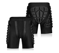 RenDiuJups Pantalones Cortos de Portero con Protección para Cadera y Muslos - Shorts de Fútbol con Almohadillas Acolchadas, Hombre/Mujer (Tallas S-XXL)(S)