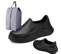 Zapatos de Chef Hombre Antideslizantes - Zapatos Trabajo Cocina Profesionales, Seguros y Transpirables, Cómodos para Hostelería y Restaurantes(42 EU)