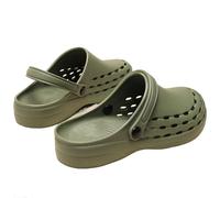 RenDiuJups Zapatos Médicos Antideslizantes para Enfermeras y Cirujanos Suela Gruesa 3cm Anti-Fatiga, Punta Protectora Antipunción, Clogs Transpirantes para Quirófano, Hospital y Uso Diario(A,EU43-44)