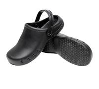 RenDiuJups Zapatos para Enfermeras Mujer Zapatos Médicos Cómodos e Impermeables, Antideslizantes Sanitarios, Clogs Hospitalarios, Calzado Laboral Médico(B,35-36)