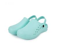 RenDiuJups Zuecos De Enfermería For Mujer: Zuecos De Trabajo Antideslizantes, Ultraligeros Y Cómodos De EVA, Diseño Sin Cordones For Hospitales, Clínicas Y Uso Diario.(D,40-41)