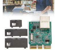 Rendrox P1080383-442 Tarjeta de red con cable integrada PCBA Board Upgrade Ethernet Kit compatible con Zebra ZD420C ZD420D ZD420T ZD410 Impresora térmica de código de barras de etiquetas de escritorio