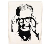 RENDYTE Jeff Goldblum Rostro Bolsa De Entrenamiento Saco De Gimnasia Unisex Beige