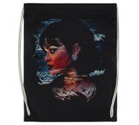 RENDYTE Rihanna Rascar Bolsa De Entrenamiento Saco De Gimnasia Unisex Negro