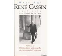 René Cassin (1887-1976) Prix Nobel De La Paix : Père De La Déclaration
