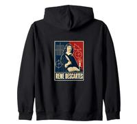 Rene Descartes Filosofía Matemáticas Geometría Sudadera con Capucha
