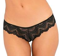 Rene Rofe Braguita Y Tanga Eróticos De Cuero Y Látex Para Mujer,Talla Pequeña/Mediana 40 g