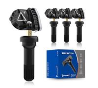 RENECTIV Sensor TPMS, 433MHz 4PCS Sistema de monitoreo de presión de neumáticos Sensor de reemplazo para Chevrolet, GMC, Buick Repalce # 13598773