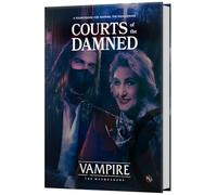 Renegade Courts of The Damned, Vampire: The Masquerade 5th Edition RPG | Suplemento político V5 sobre poder Kindred, conflicto social ampliado, rivalidades de facciones y guía para Storyteller.