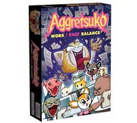 Renegade Game Studios Aggretsuko Work Rage Balance Card Game, Comedia de Oficina vertiginosa, 3-6 Jugadores, 30 Minutos, Edad 10+