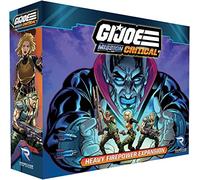 Renegade Game Studios | G.I. Joe Mission Critical Heavy Firepower Expansion | Expansión del Juego de Mesa Cooperativo con Miniaturas | 2-5 Jugadores | 45-60 Minutos | Inglés
