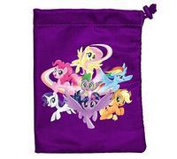 Renegade Game Studios | My Little Pony Roleplaying Game Dice Bag | Accesorio RPG para Juegos de Mesa y Almacenamiento de Dados | Tela Doble Premium con Cierre de Cordón | 2+ Jugadores