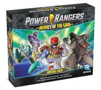 Renegade Game Studios: Power Rangers: Heroes of The Grid: Arsenal Pack - Expansión, 30 Cartas de Combate Ranger, presentando Cuatro nuevos Personajes, Contenido de expansión: Juego básico Necesario