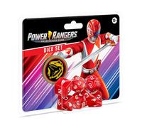 Renegade Game Studios Power Rangers RPG - Juego de Dados Rojo