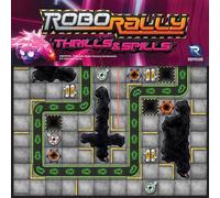 Renegade Game Studios: Robo Rally - Expansión de emociones y derrames - Juego de mesa de movimiento programado de estrategia, pista de carreras, nuevas rejillas, a partir de 12 años, 2-6 jugadores