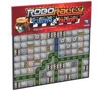 Renegade Game Studios Robo Rally Turn & Burn Expansion, Juego de Carreras estratégico, 2-6 Jugadores, 45-90 Minutos, Edad 12+