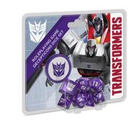 Renegade Game Studios Transformers RPG Decepticon - Juego de dados - Juego de 8 piezas