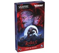 Renegade Game Studios: Vampire: The Masquerade Rivals Juego de cartas expandible: Hombre lobo: colmillo y garra - 2 mazos de jugador de 49 cartas preconstruidos, a partir de 14 años