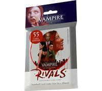 Renegade Game Studios- Vampire: The Masquerade - Rivals Expandable Card GameLibrary Deck Sleeves (55) Game, Multicolor (RGS02172)