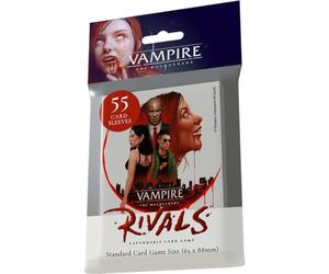 Renegade Game Studios- Vampire: The Masquerade Rivals Library Deck Sleeves Card Game, Multicolor (RGS02172)