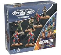 Renegade Games: GI Joe Heroscape - Expansión del ejército de las fuerzas de ataque - 2 héroes únicos, (2) escuadrones de 2 figuras, 3 gifas de poder permanentes de tirolesa, 4 cartas del ejército