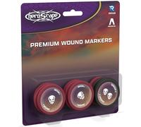 Renegade Games: Heroscape - Premium Wound Markers - 12 Piece S (Importación USA)