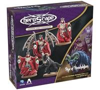 Renegade Games: Heroscape: Revnan Acolytes & Grave Grim - Expansión del ejército, 4 figuras montadas sin pintar y 2 tarjetas del ejército, accesorio de juego en miniaturas