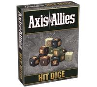 Renegade Games Studio: Axis & Allies: Hit Dice - 72 dados en 4 estilos, 16 mm, bolsa de transporte de lona de estilo militar, accesorio de juego de mesa de estrategia y actualización