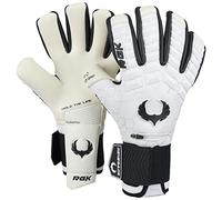 Renegade GK Eclipse Phantom Guantes Portero Profesional Con Protección dedo | 4mm EXT Contact Grip & Breathaprene | Guantes Niño Portero Futbol (Talla 7, Júnior, Neg. Cut, Level 5)