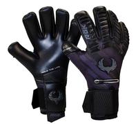 Renegade GK Eclipse Recon - Guantes profesionales de portero de fútbol (talla 9, juvenil-adulto, corte negro, nivel 5)