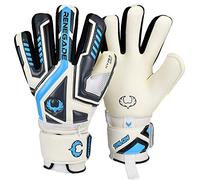 Renegade GK Talon Cryo Guantes de Portero con Pro-tek Protección Dedo | 3.5+3mm Hyper Grip & 4mm Duratek | Guantes Portero Futbol Adulto (Talla 9, Niños-Adulto, Negative Cut, Level 2)