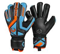 Renegade GK Talon Cyclone 2 Guantes de Portero Con Protección Dedo | 4mm Hyper Grip & Duratek | Guantes De Portero Con Protecciones en Dedos (Talla 9, Niños-Adulto, Roll Cut, Lvl 2)