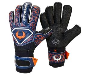 Renegade GK Triton Octane Guantes de Portero con protección de los Dedos 3,5 + 3 mm Super XD Grip y Duratek de 4 mm, Negro, Rosa (Talla 10, Adulto, Hombre, Cuello Alto, Corte híbrido, Nivel 2)