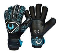 Renegade GK Triton Specter Guantes de Portero Con Pro-Tek Protección Dedo| 3.5+3mm Super XD Grip & 4mm Duratek | Guantes Futbol Niños Portero (Talla 7, Niños, Roll Cut, Level 2)
