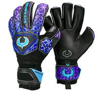 Renegade GK Vortex Strom Guantes de Portero Puedes Añadir Protección Dedo| 3.5+3mm Hyper Grip & 4mm Duratek | Guantes De Portero de Futbol Niño (Talla 7, Niños, Roll Cut, Level 3)