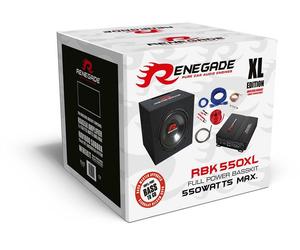 Renegade RBK550XL Basskit Amplificador 2 Canales 10 mm² Kit de Instalación NUEVO