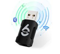 RENGOGA Antena WiFi USB Bluetooth AX900Mbps - Adaptador Red Dual Band 2.4G/5GHz 5.3 para PC/Laptop - Receptor USB 2.0 Compatible Con Windows 11/10
