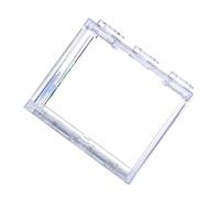 Rengu Pequeño Acuario Betta, Portátil Transparente, Agua Fácil de Reemplazar, Pecera a Prueba de Explosiones, Simple para Camarones para Tortugas (Altamente Transparente)