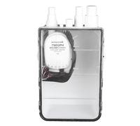 Rengue Bomba Sumidero 12V 750GPH Interruptor Automático Integrado | Caja de Desagüe Marino con Válvula de Retención, Tapa Transparente de Clip, Filtro de Malla, Conectores Multipuerto,