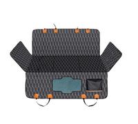 Rengue Funda de Asiento de Coche para Perro para Asiento Trasero, Hamaca Protectora para Mascotas, Extensor de Asiento Trasero Impermeable con Ventana de Malla y Bolsillo de Almacenamiento, Hamaca de