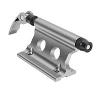 Rengue Soporte de Horquilla de Bicicleta de Aleación de Aluminio con | Abrazadera de Fijación para Horquilla Delantera, Construcción Robusta de Aluminio, Ideal para Remolque o Rack
