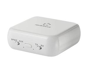 Renkforce RF-BTR-200 - Transmisor de música/Receptor Bluetooth® Versión Bluetooth: 5.0 20 m batería integrada