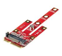 Renkforce RF-DT-134B - Convertidor de Interfaz (1 PCIe, Hembra de 6 Polos, 1 Mini PCI Express