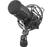 Renkforce RF-MIC-510 - Micrófono USB (Incluye maletín, araña, Incluye protección contra el Viento, Cable y Funda para micrófono)