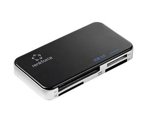 Renkforce RF-PCR-350 Lector de Tarjeta de Memoria Externa USB 3.0 Negro