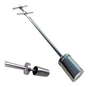 RENLXFI Muestreador 100 200 500ml Acero Inoxidable Dipper Cup, Viscous Liquid Sampler Ladle For Laboratory/Factory/Pipeline Water Collecting, Sampling Probe Kit(100ml,1m/3.3ft)