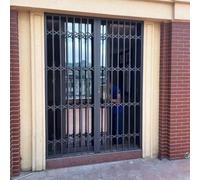 RENLXFI Rejas para Ventanas Reja De Seguridad Retráctil para Puertas Y Ventanas; Protección Antirrobo Deslizante con Cerradura para Exteriores (residencial)(WxH 70x220cm/27.6x86.6in)