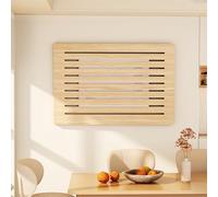 RENLXFI Tapa Contador Tapa Abatible Decorativa para Panel Eléctrico, Caja De Interruptores Madera Maciza, Marco Pared Oculto para Sala De Estar/Dormitorio/Pasillo(Natural,40x30 cm (15.7x11.8 in))