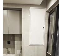 RENLXFI Trampilla Pladur Paneles De Acceso De Metal De Montaje Empotrado, Trampilla De Servicio De Puerta De Acceso A Ático con Cerradura para Garaje/sótano/balcón(WxH 70x70cm/27.6xx27.6in)